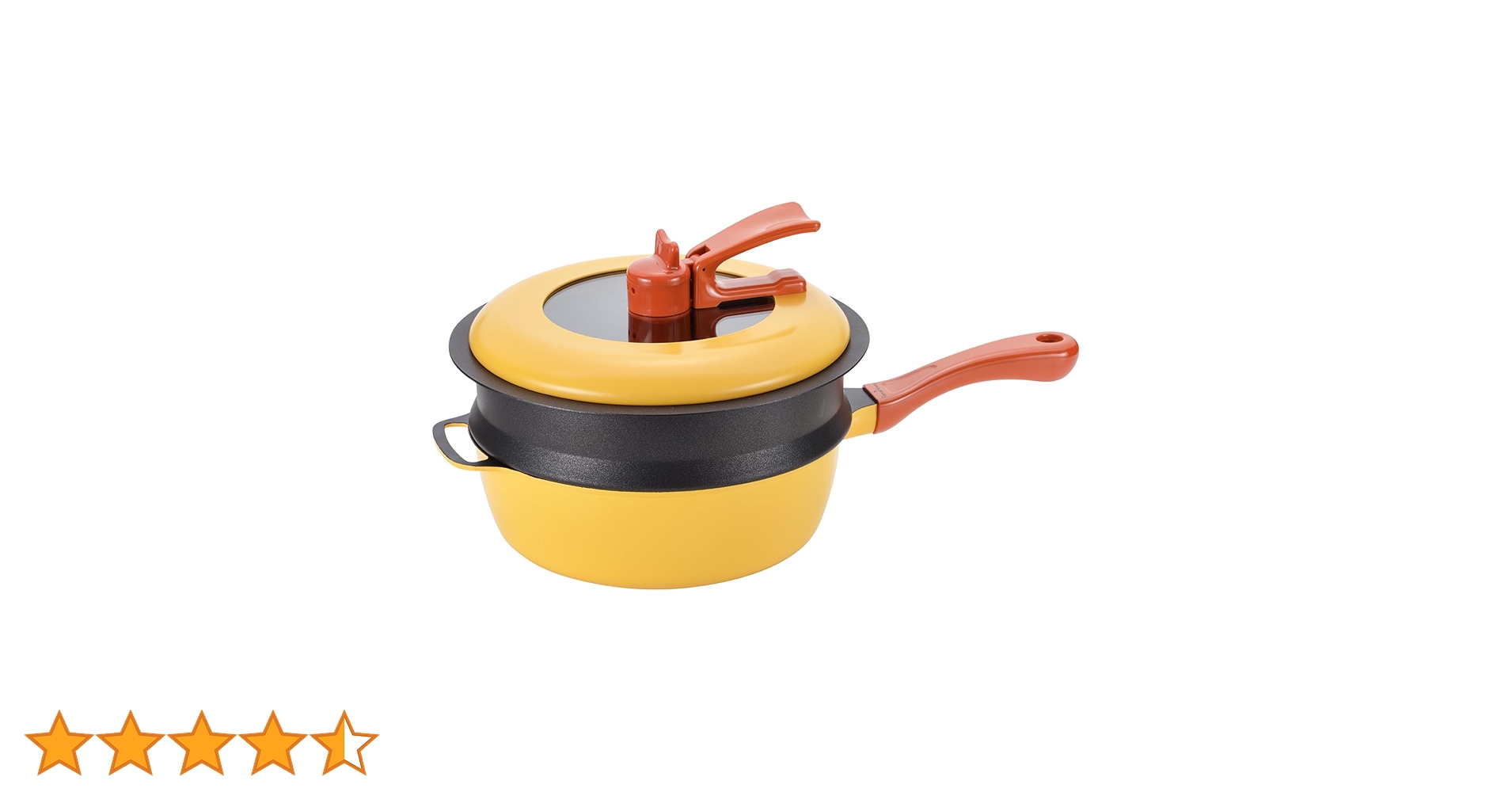 Amazon｜和平フレイズ レミパン イエロー & ノッポ蒸し台 セット